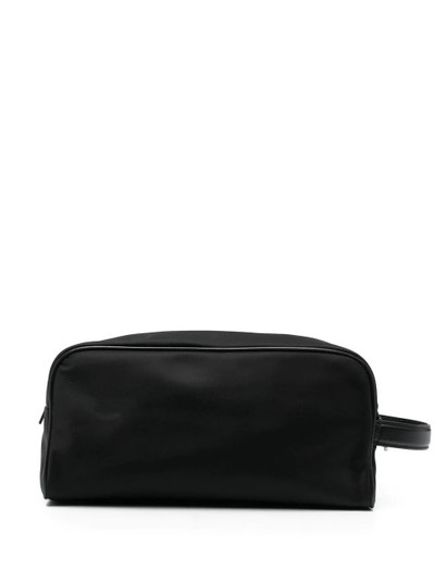 Dolce & Gabbana logo-plaque wash bag outlook