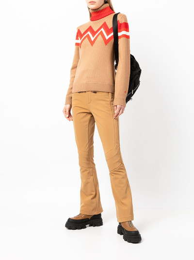 PERFECT MOMENT Alpine intarsia merino wool jumper outlook