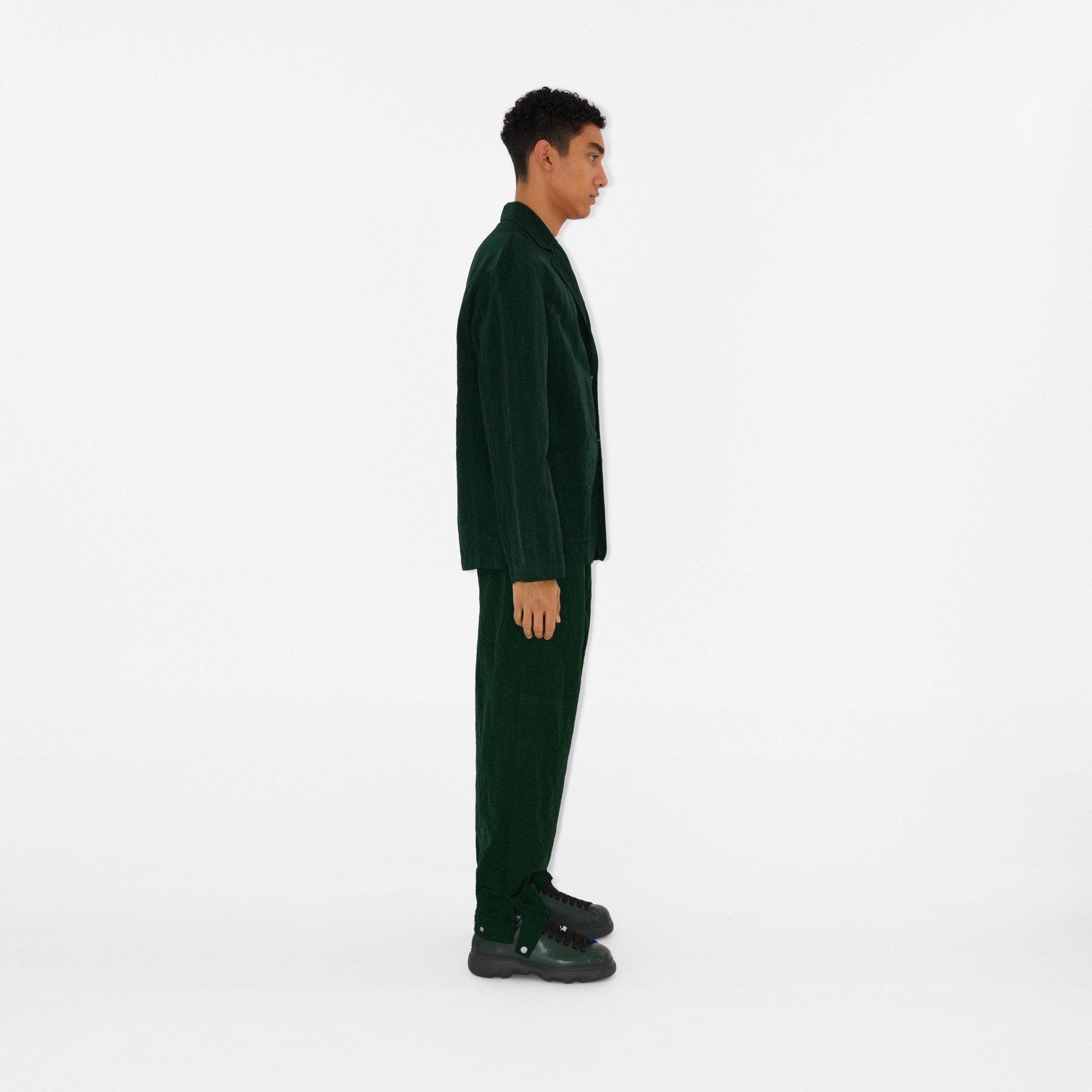 Nylon Tailored Trousers - 3