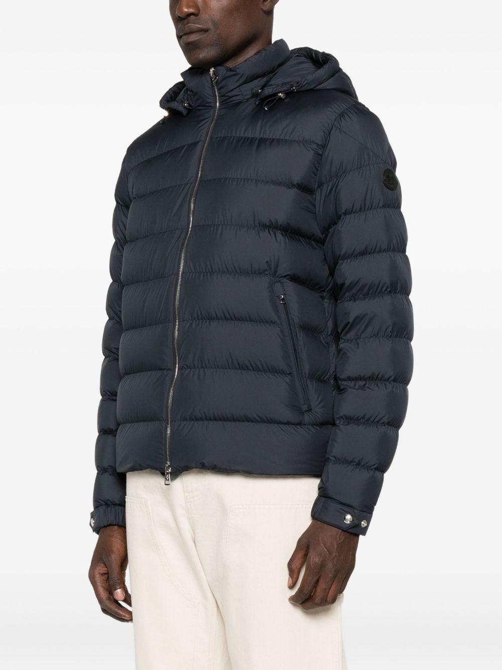 hooded quilted jacket - 3