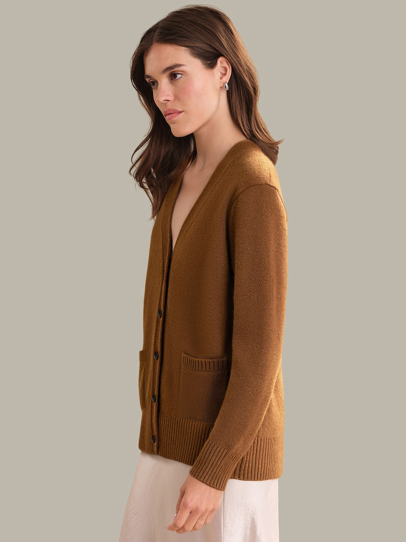 525 america Collins: 100% Cashmere V-Neck Cardigan outlook
