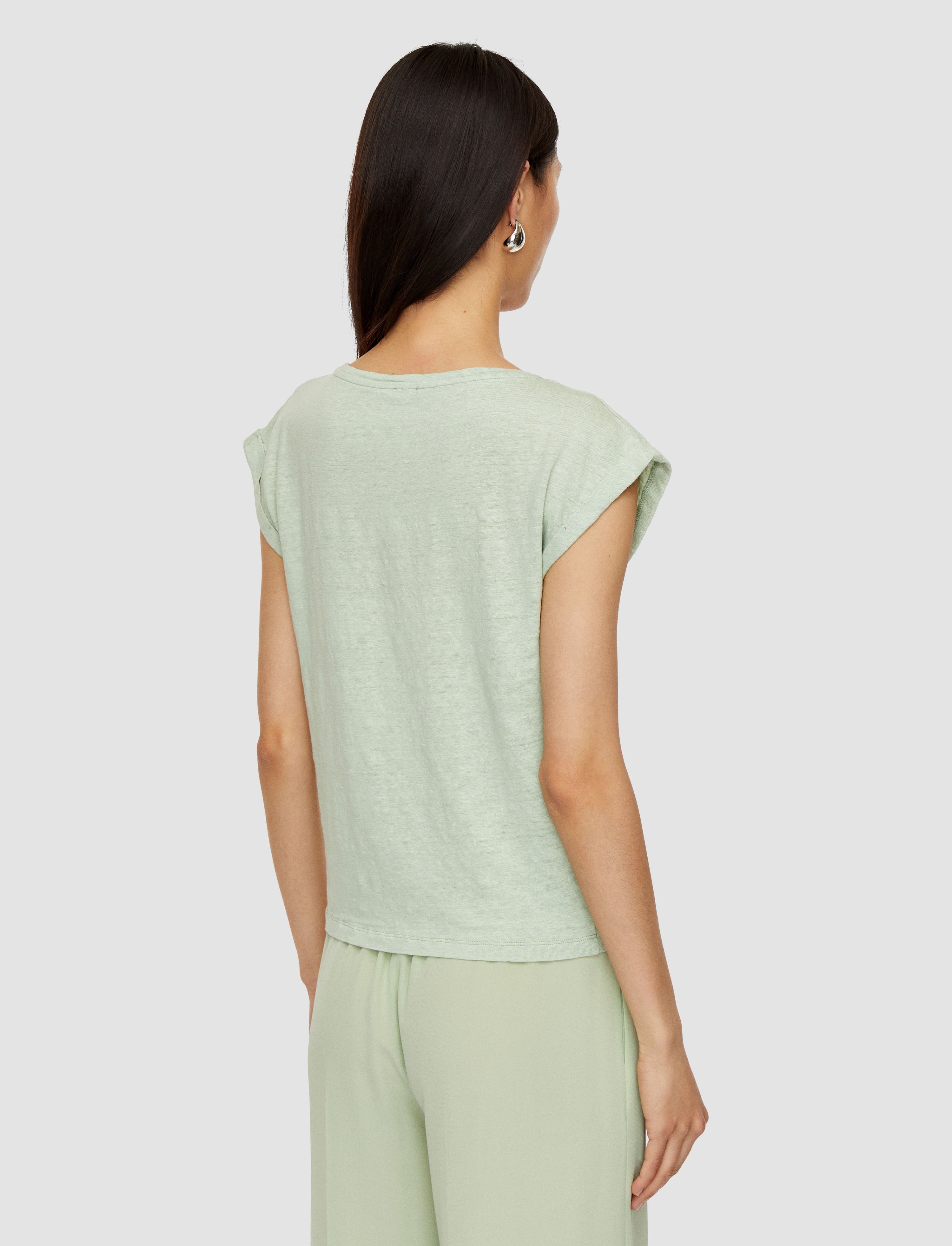Linen Jersey Top - 4