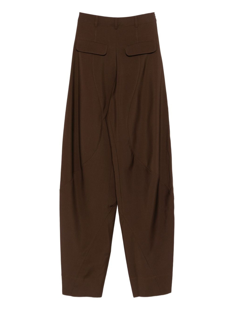 panelled pocket trousers 1