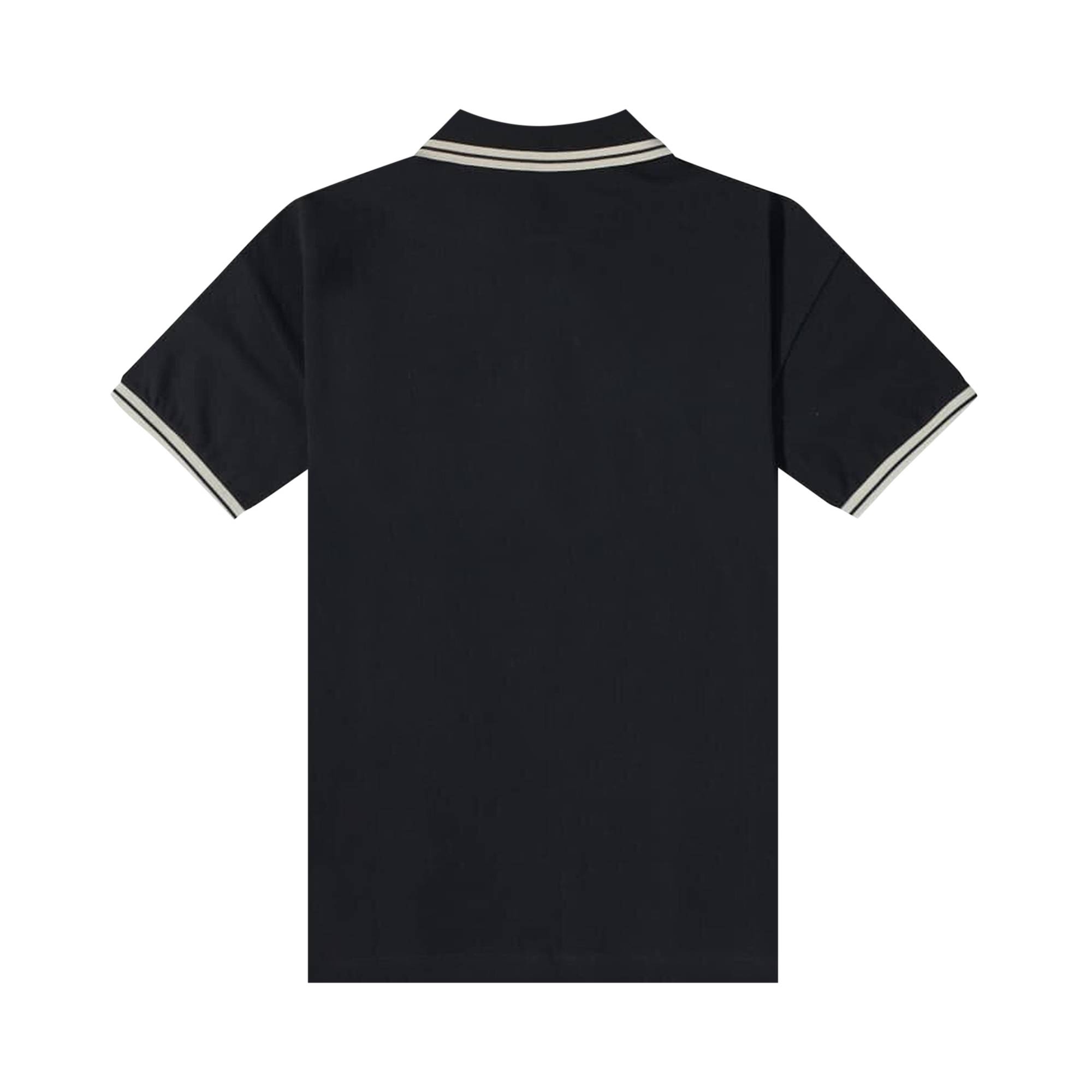 Palm Angels Classic Logo Polo Shirt 'White/Black' - 2