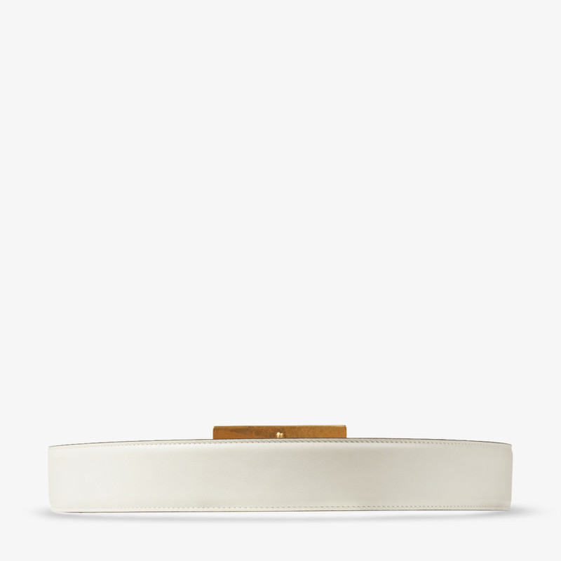 Arlie Latte Calf Leather Belt 6