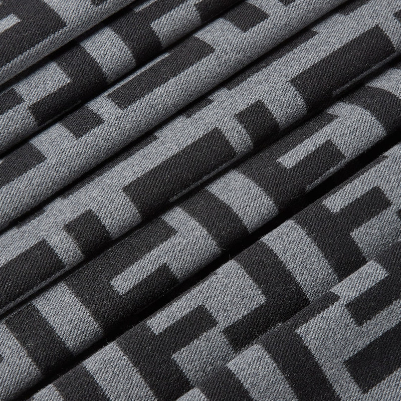 FENDI Black wool scarf outlook