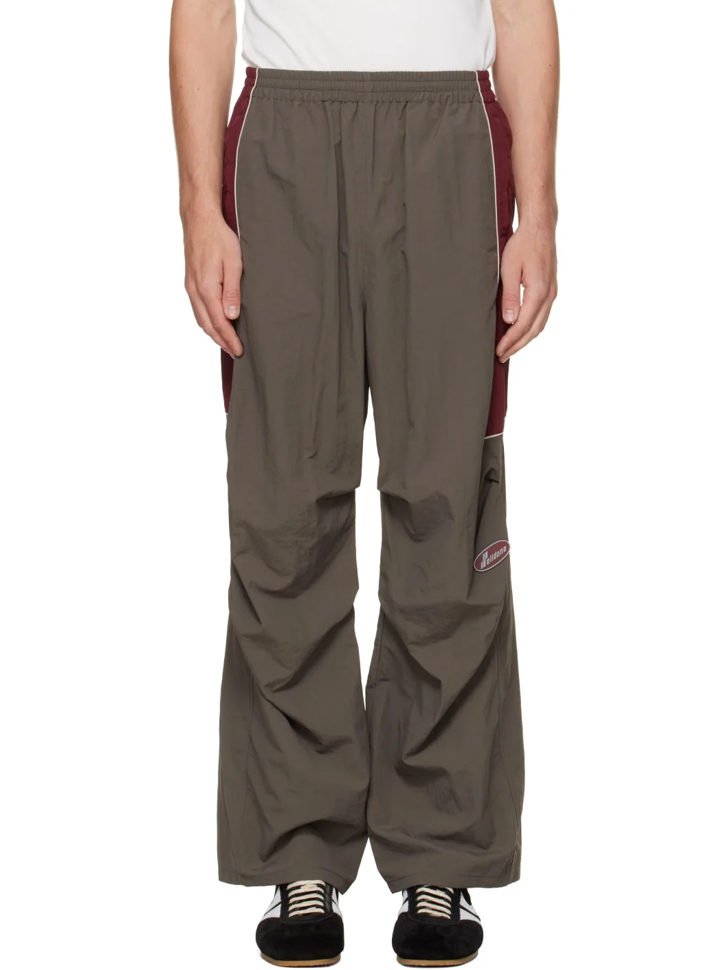 Gray Sporty Track Pants - 1