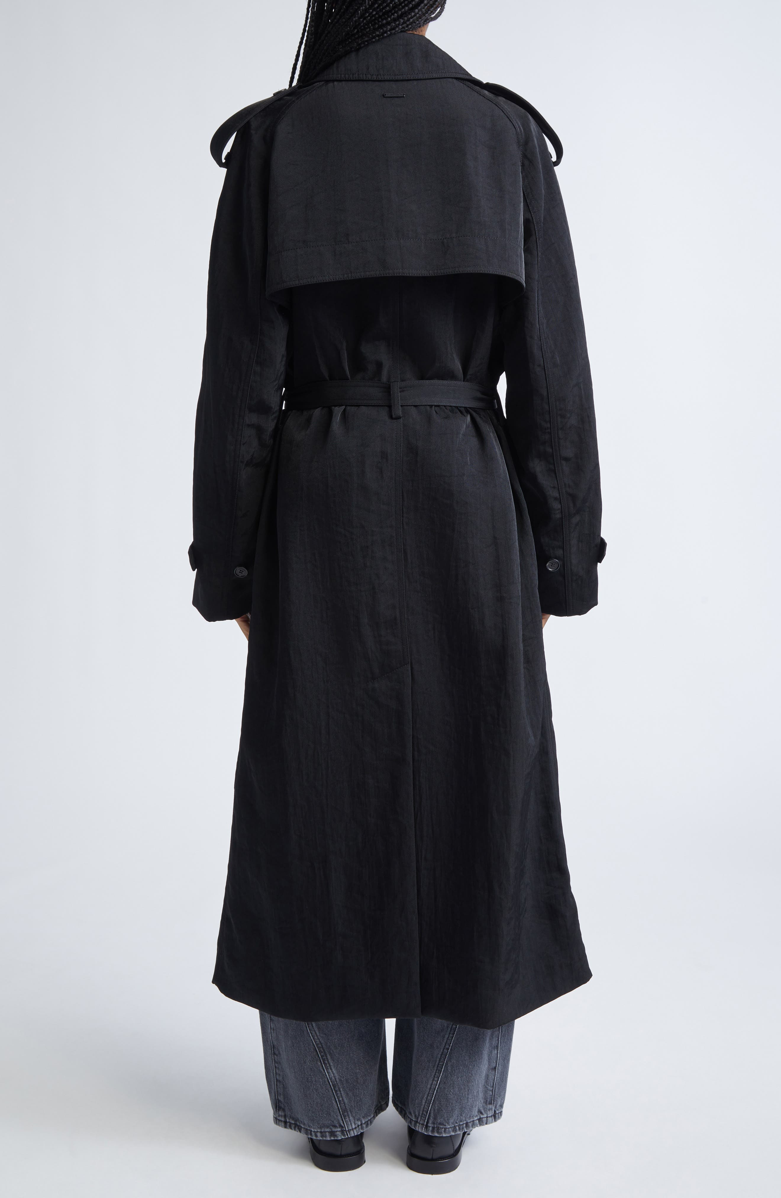 JW Anderson Trench Coat in Black at Nordstrom - 3