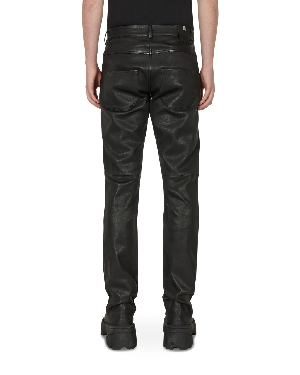 5 PKT LEATHER PANT - 5