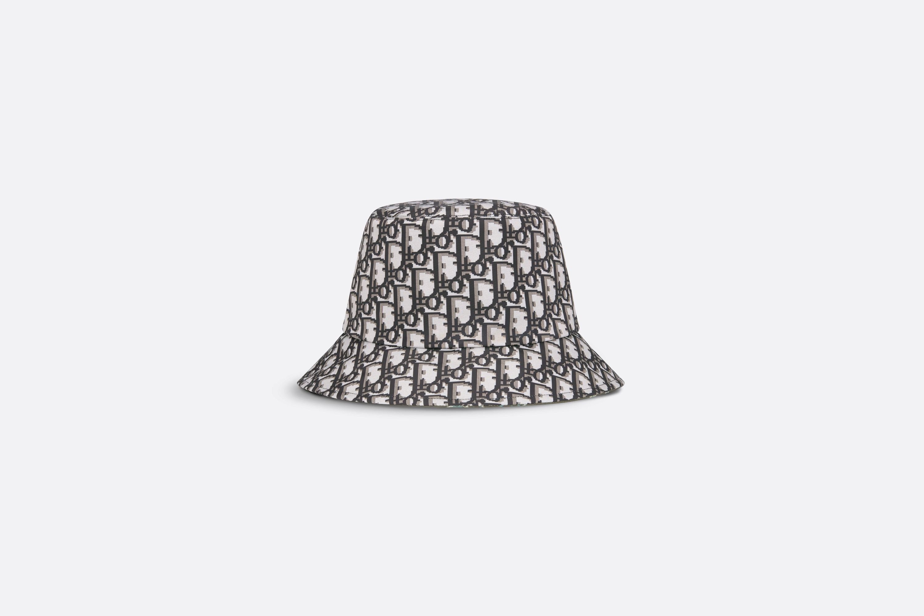 Teddy-D Dior Petites Fleurs Reversible Small Brim Bucket Hat - 11