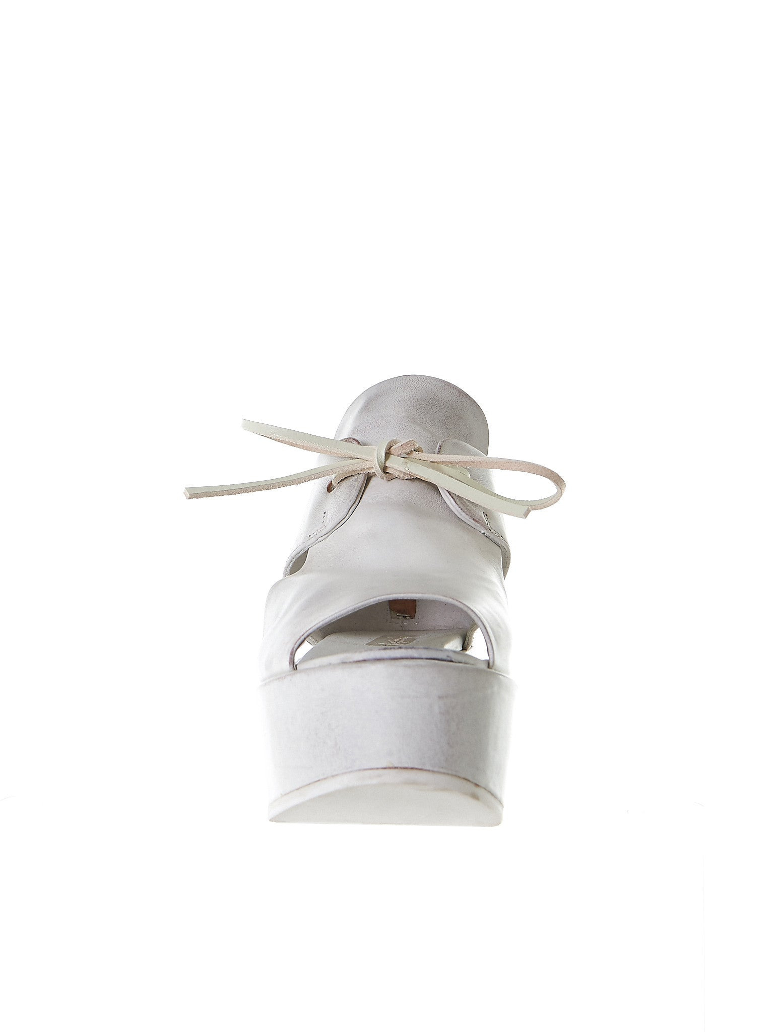 Lace-Up Platform Shoes - 4