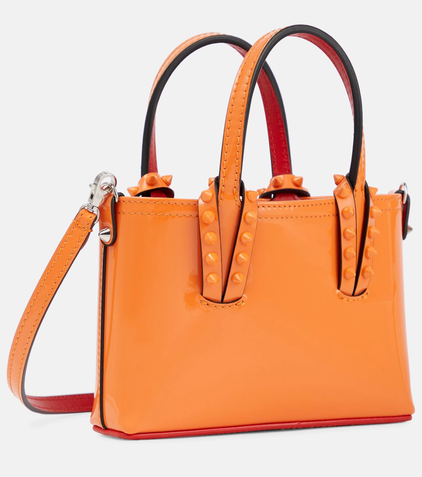 Cabata Nano patent leather tote bag - 4