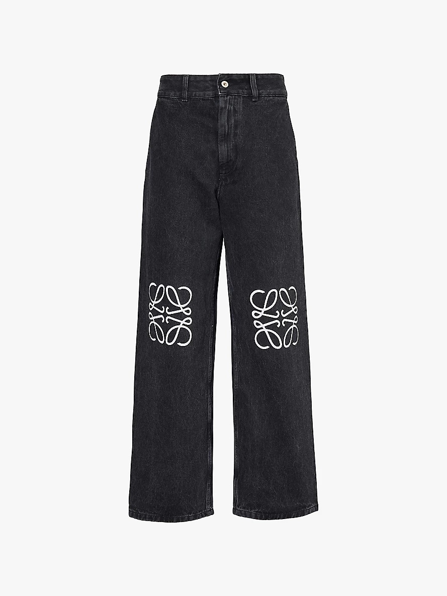 Loe P Anagram Baggy Jeans - 1