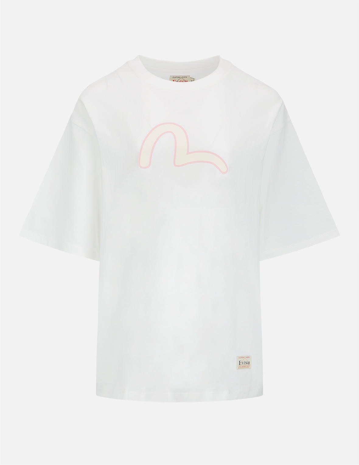 FORTUNE CAT DARUMA AND PROVERB PRINT T-SHIRT - 2