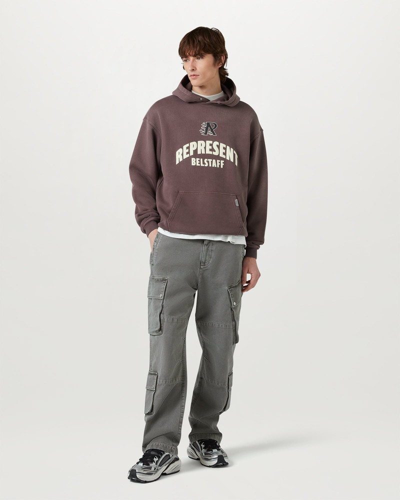 BELSTAFF X REPRESENT FLAME PHOENIX HOODIE 5