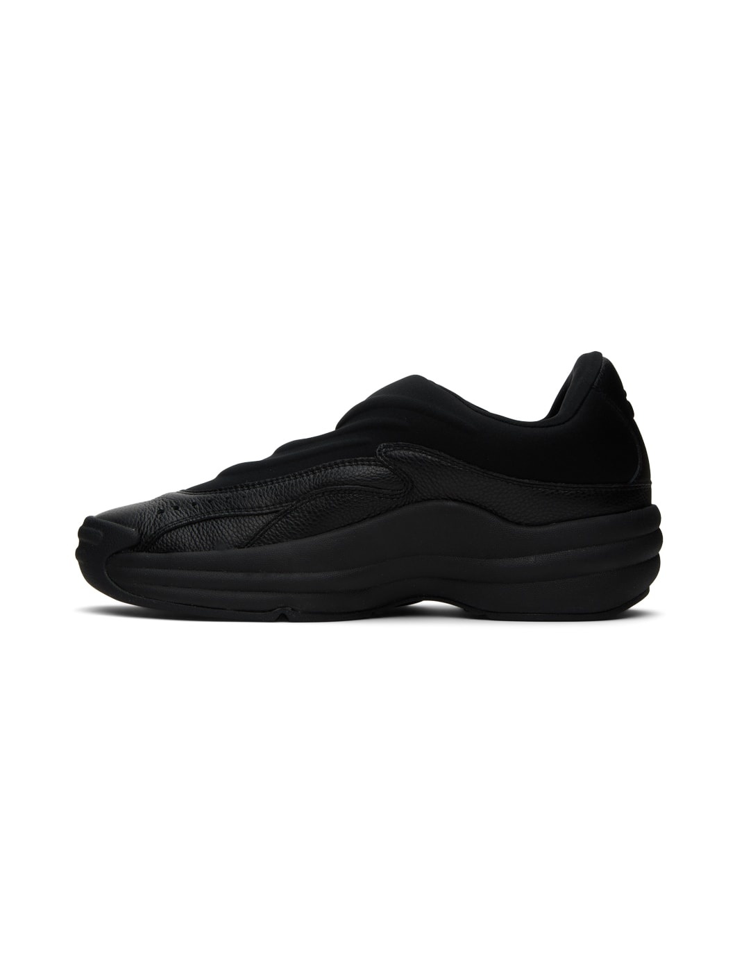 Black AW Hoop Slip-On Sneakers - 3