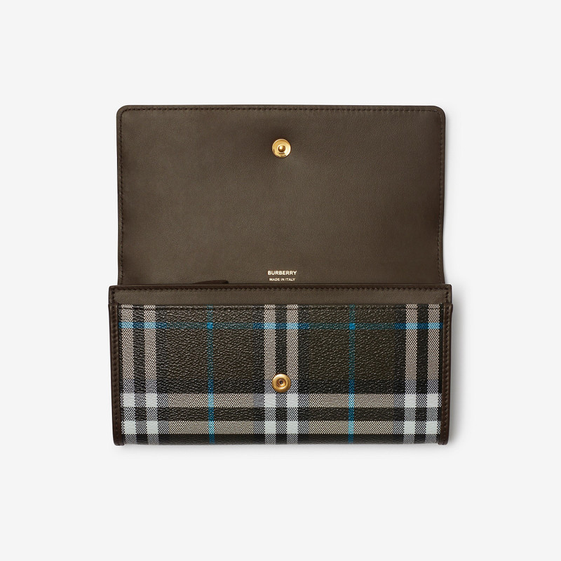 Burberry Check Continental Wallet outlook