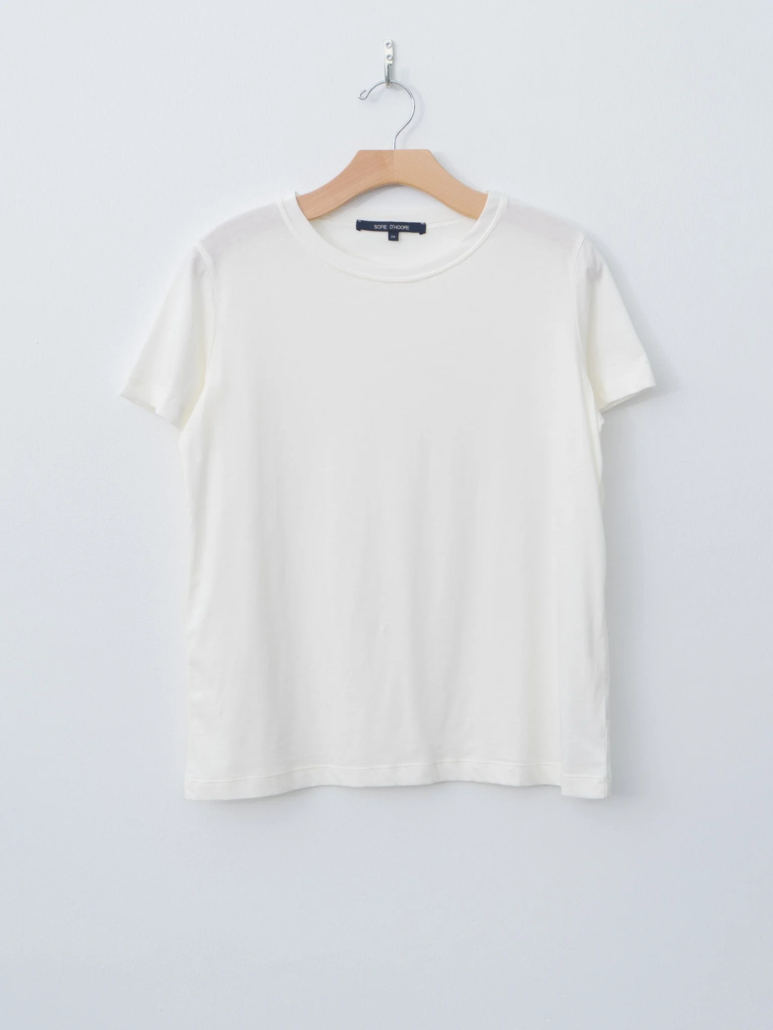 Turin Tee - Ivory - 1