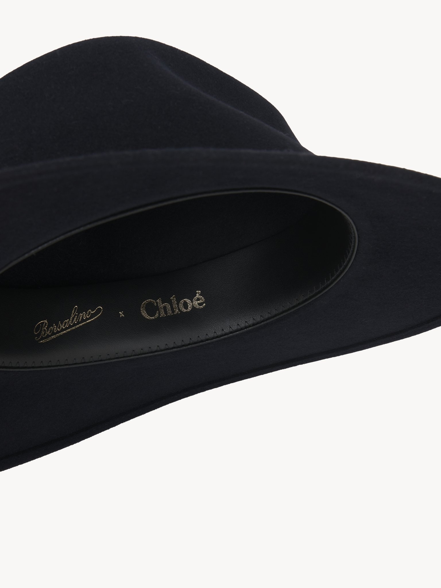CHLOÉ X BORSALINO STEPH HAT - 3
