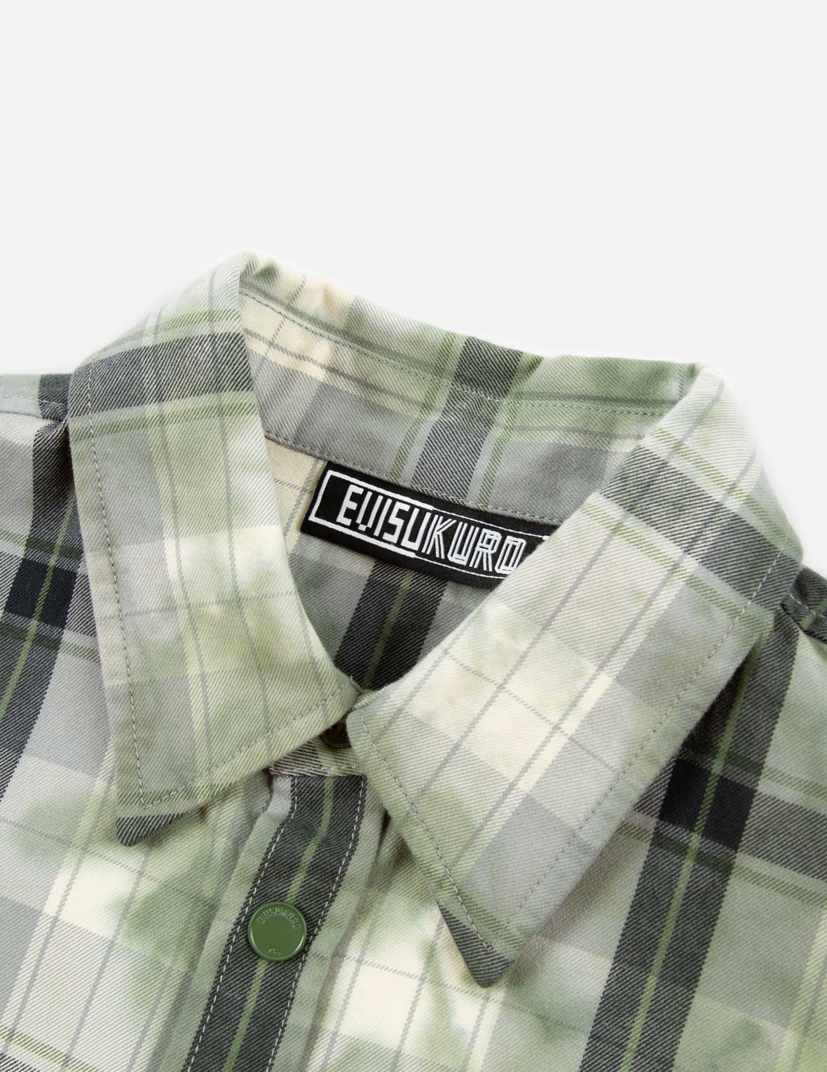 Tie-dyed Check Shirt - 9
