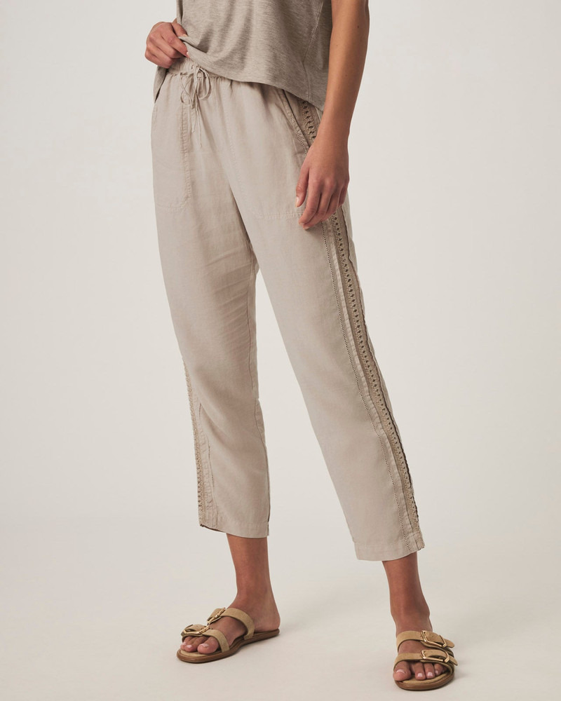 Angie Crochet Straight Leg Pant 1