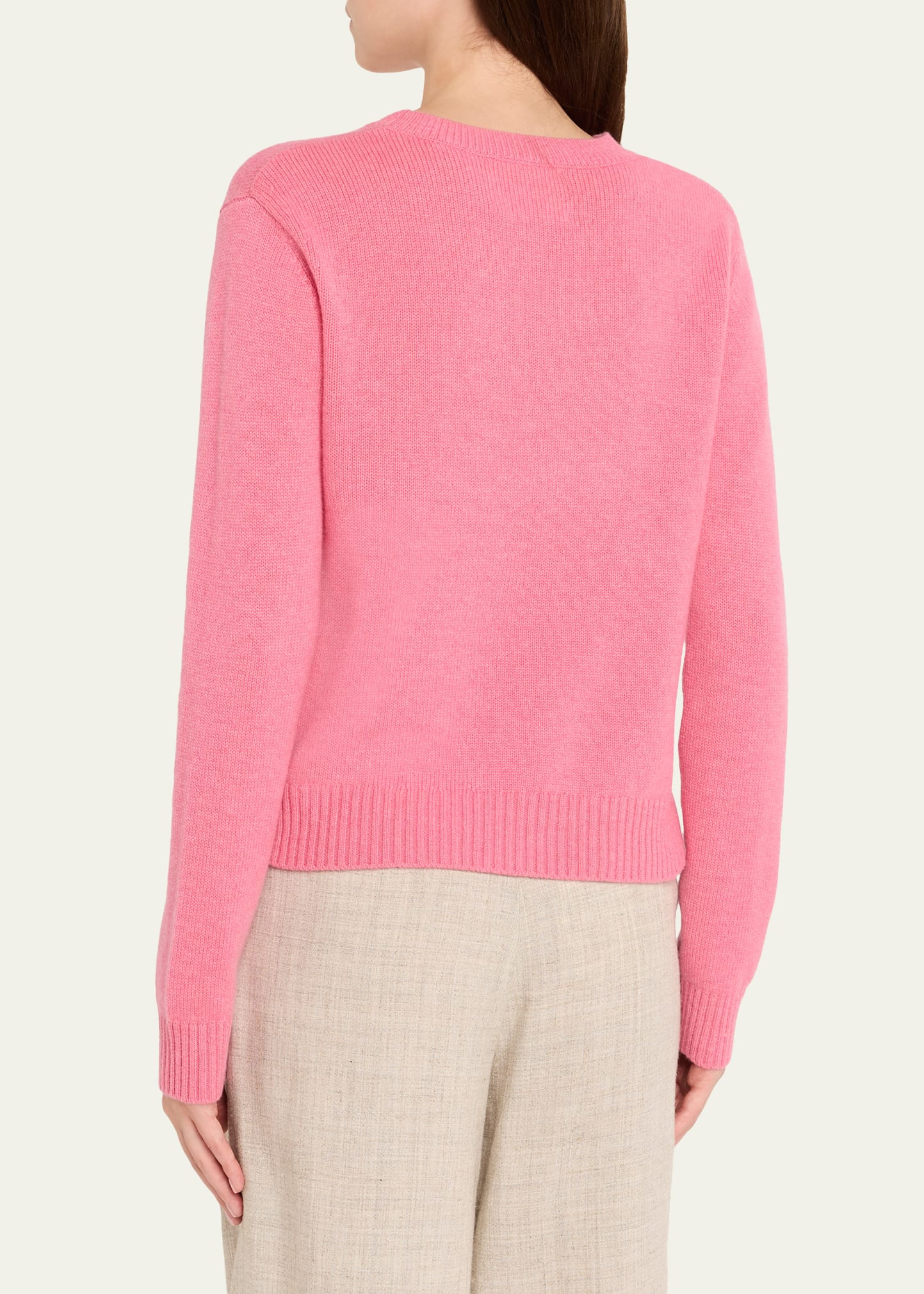 The Mable Cashmere Cropped Sweater - 3