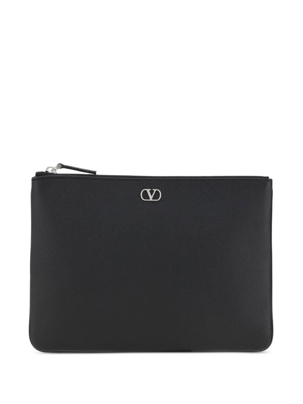 VLogo clutch bag - 1