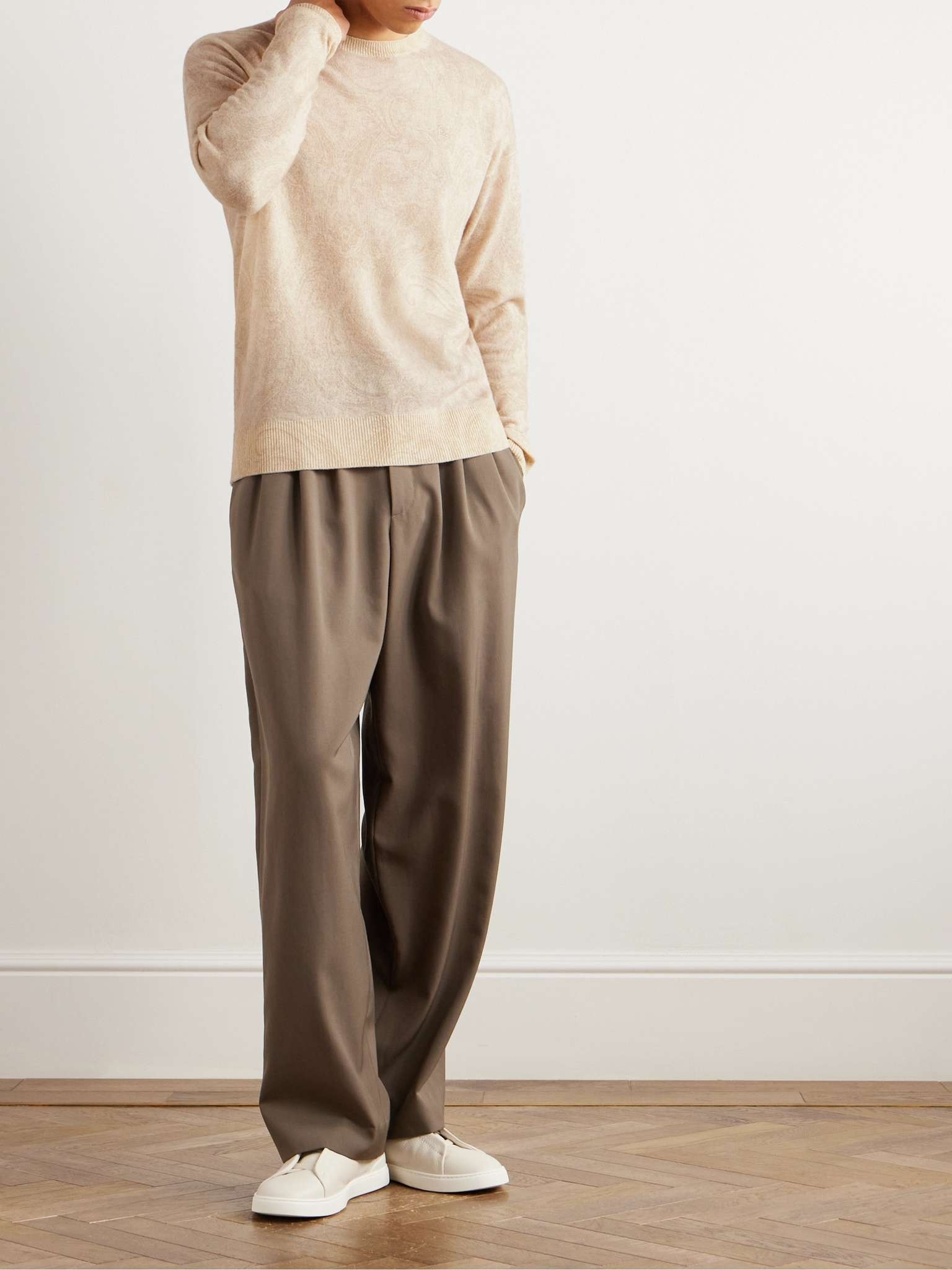 Intarsia Wool Sweater - 2