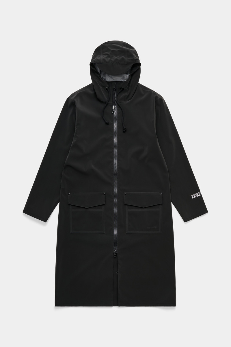 Stockholm Long Patch Matte Black Women Black 5