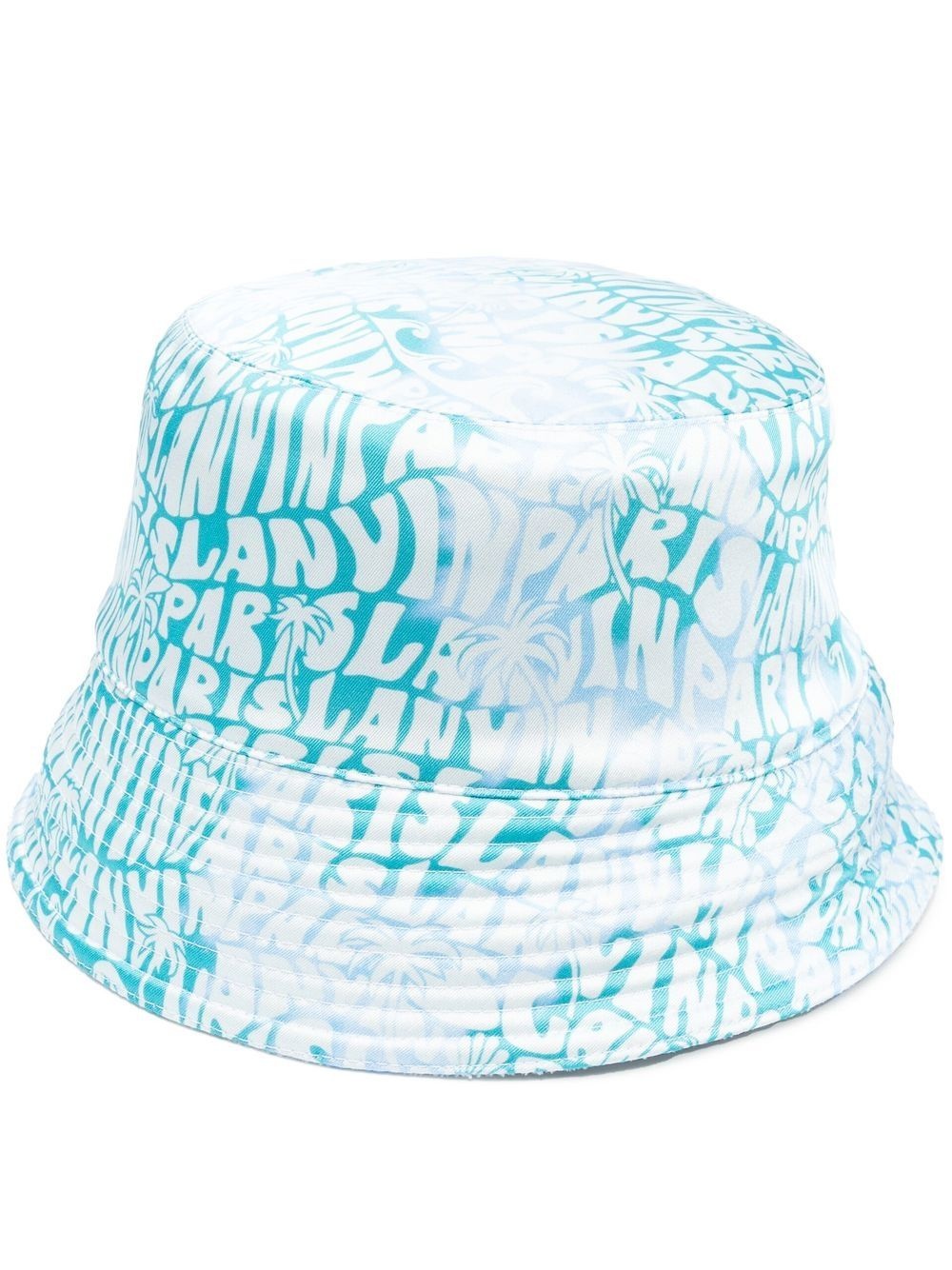 reversible logo print bucket hat - 1