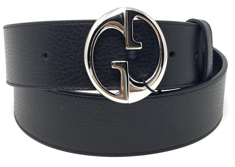Gucci Reversible Belt 1.5 Width Black/Navy 1