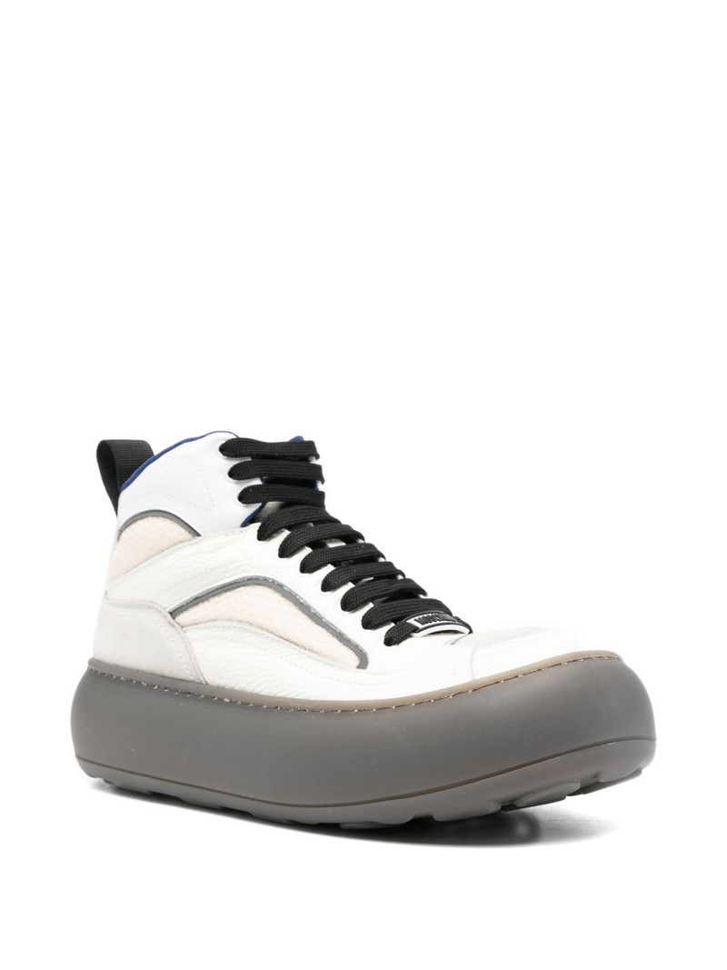 Moschino lace-up sneakers outlook