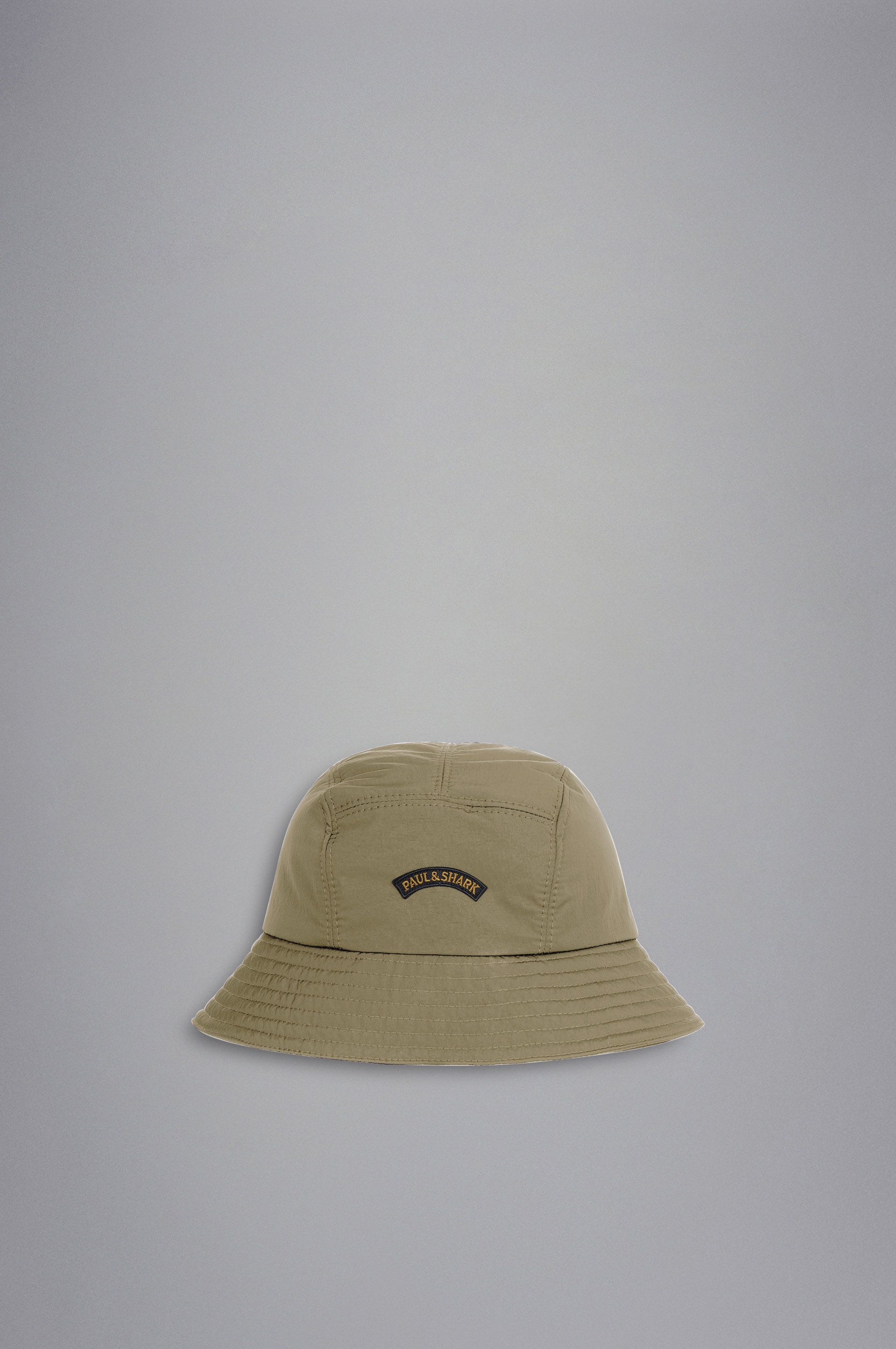 BUCKET HAT WITH EMBLEM APPLICATION - 1