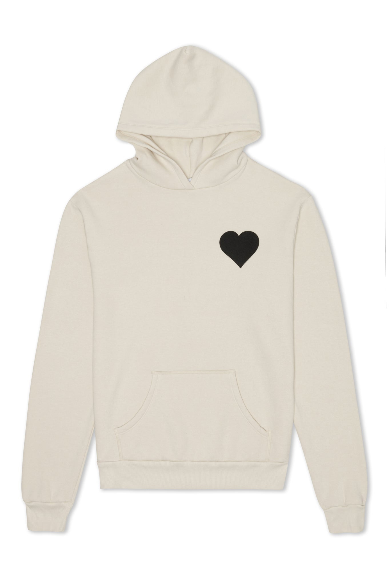VINTAGE WHITE HEART HOODIE - 6