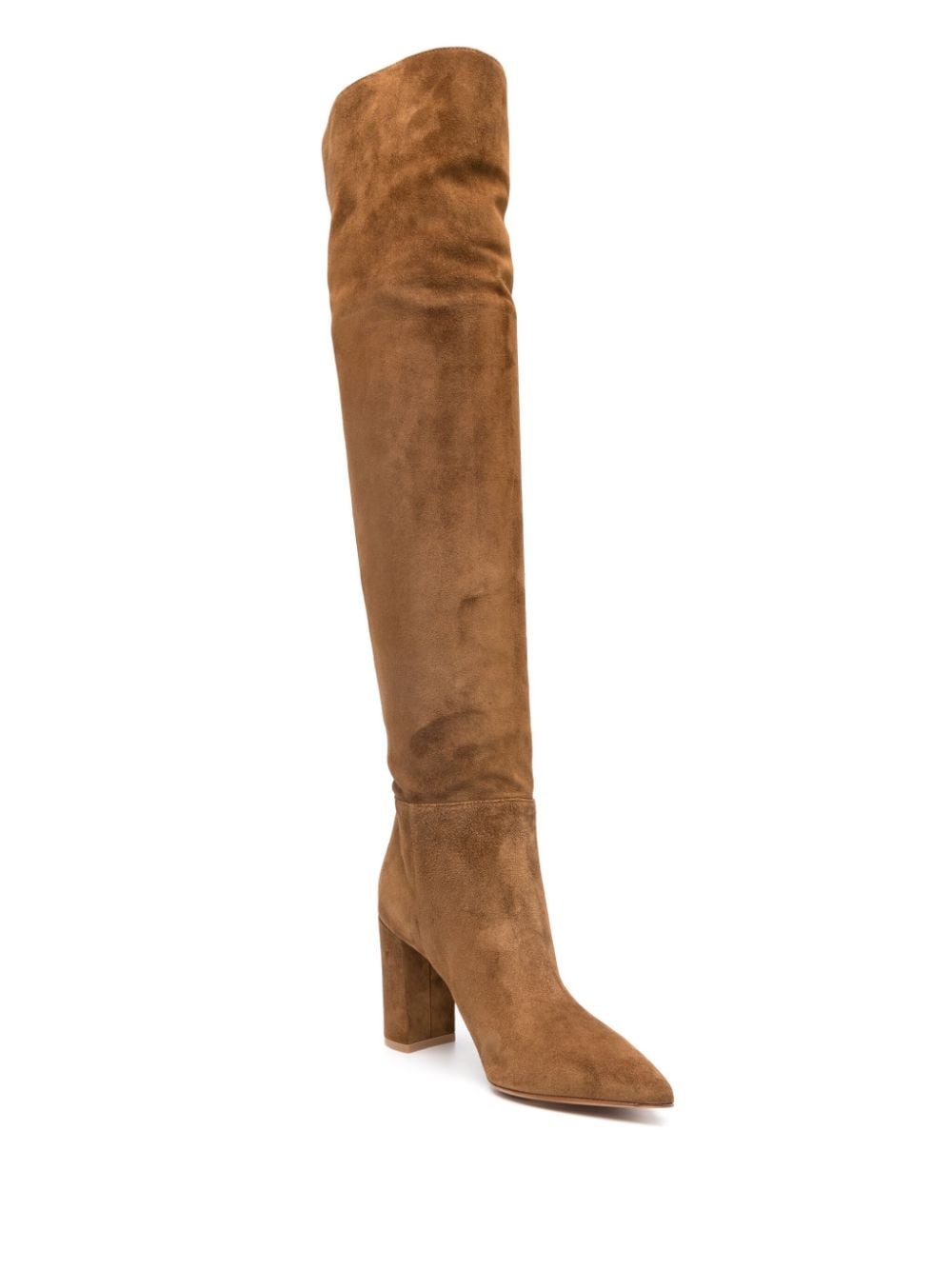 Piper 90mm suede knee-high boots - 2