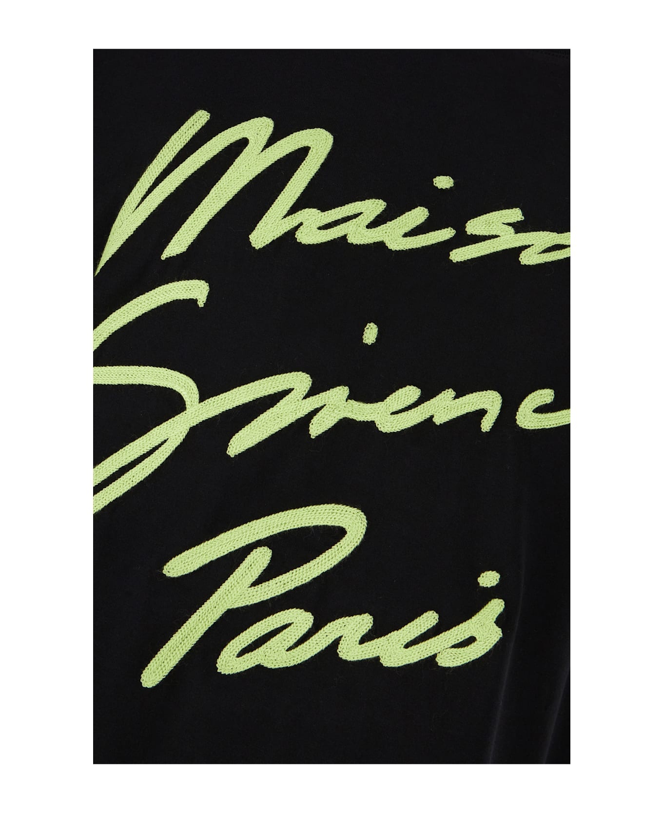 Black Cotton T-shirt - 3