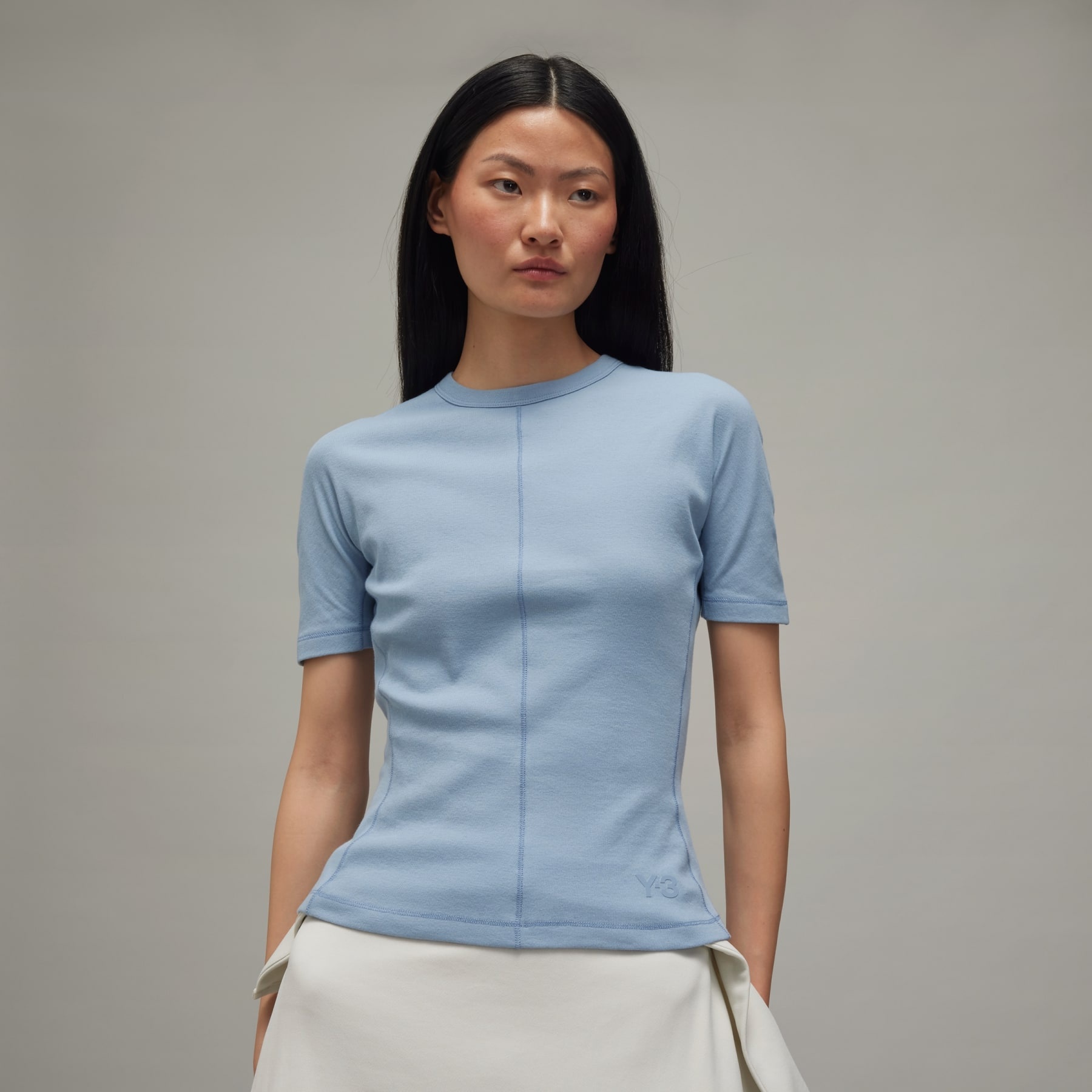 Y-3 Fitted Short Sleeve Tee - 6
