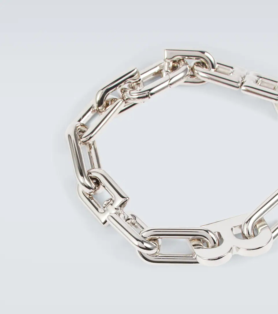 Thin B Chain bracelet - 3