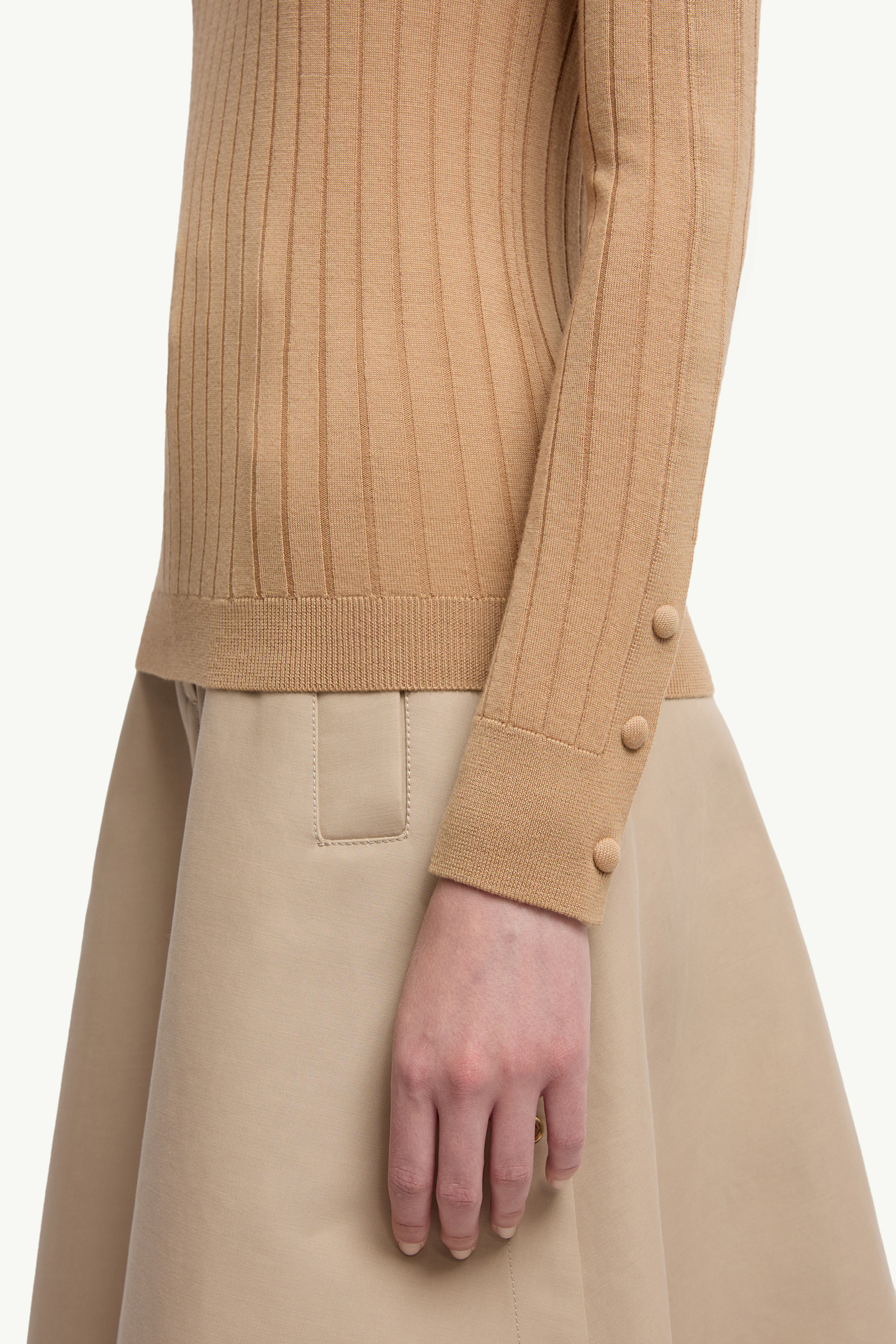 Wool & Cashmere Turtleneck Sweater - 6