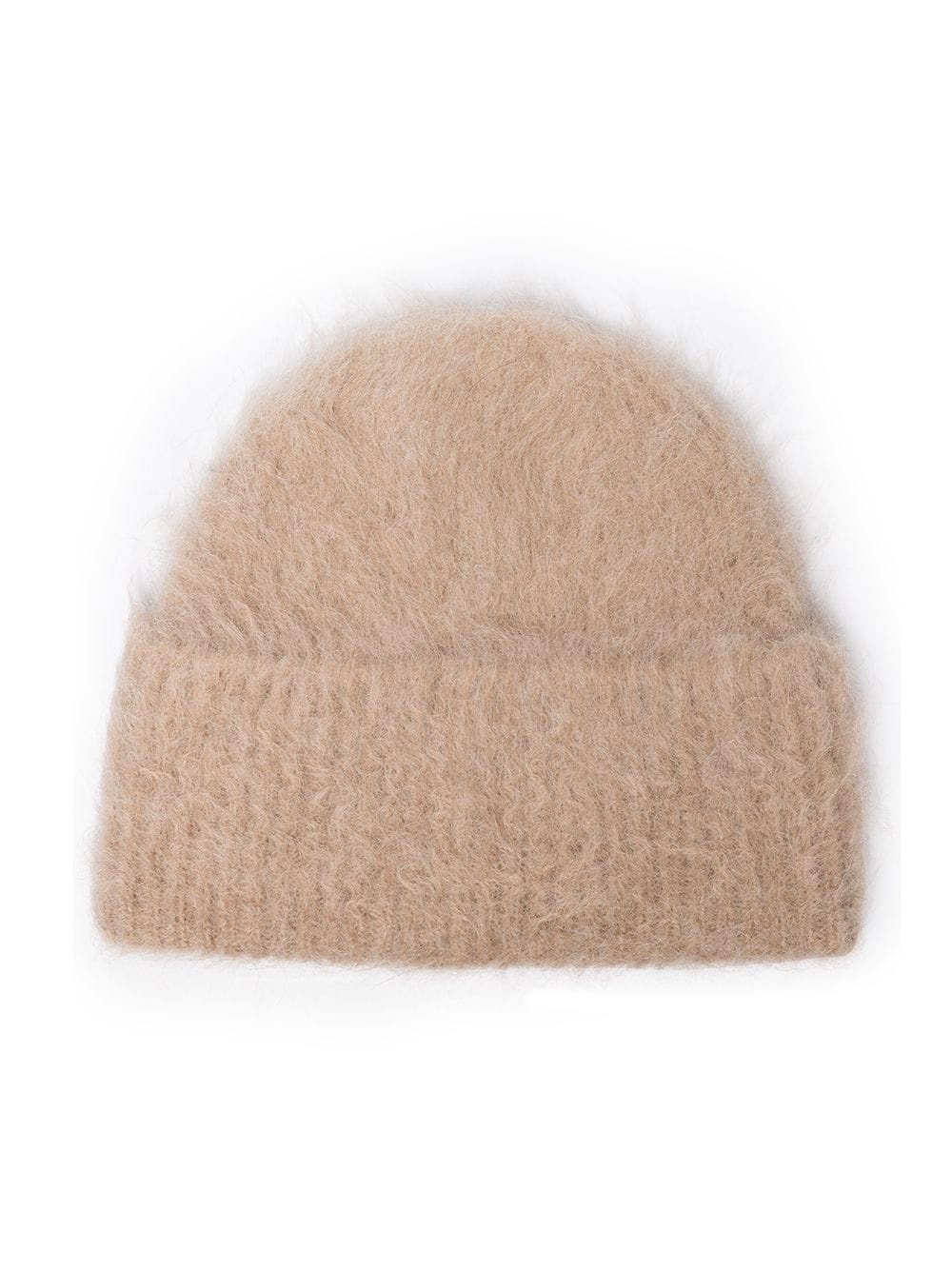 alpaca-blend knitted beanie - 6