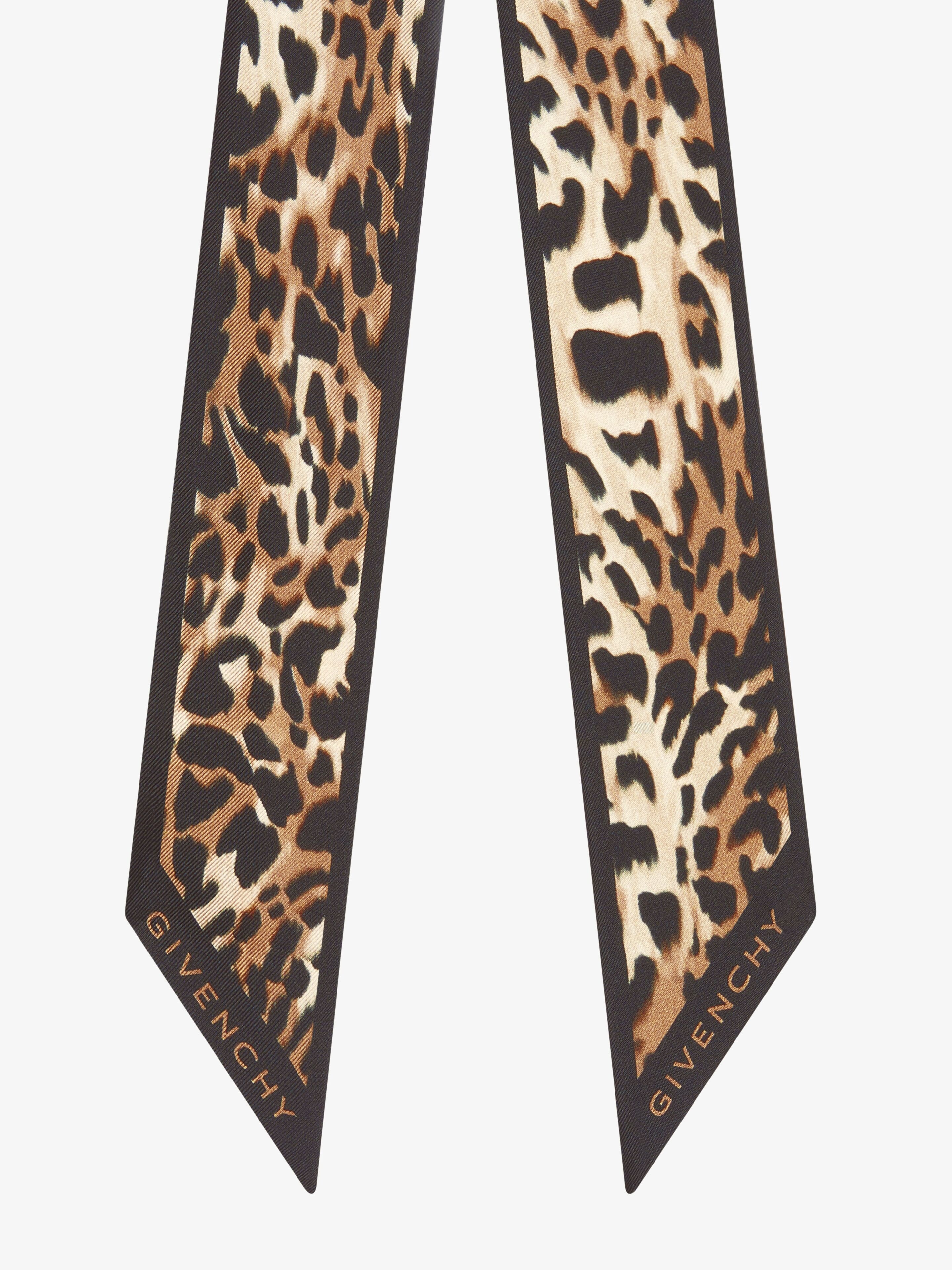 PRINTED BANDEAU IN SILK - 2