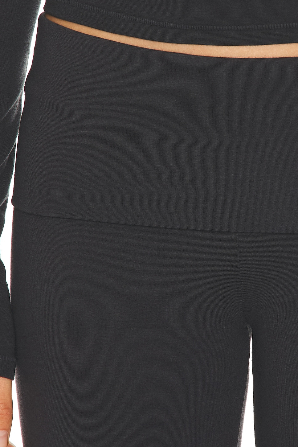 Cotton Jersey Foldover Pant - 6