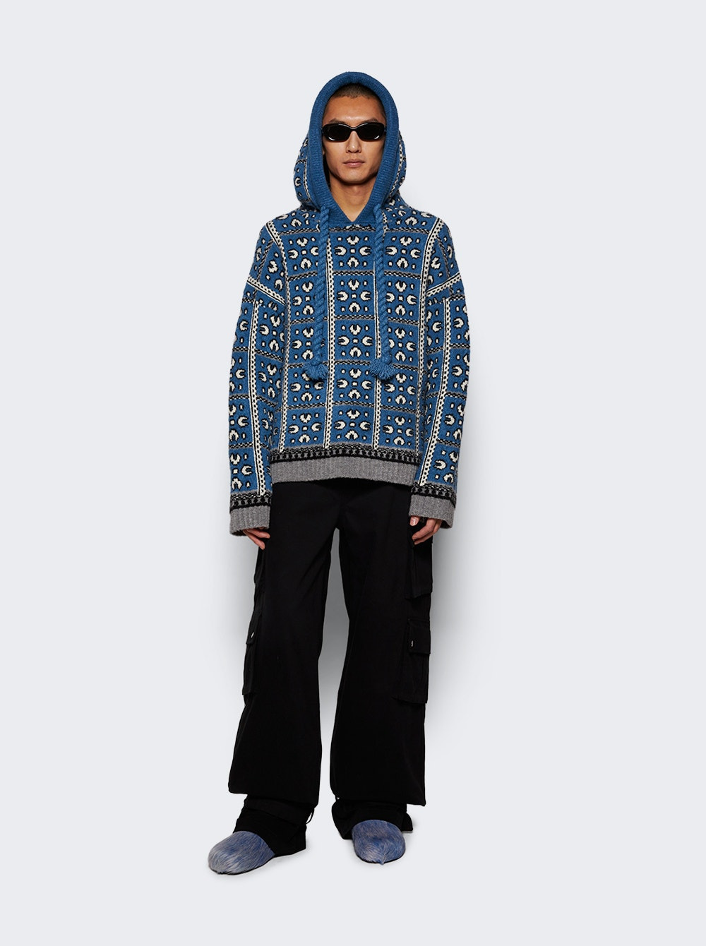 Baja Hoodie Tilted Print - 2