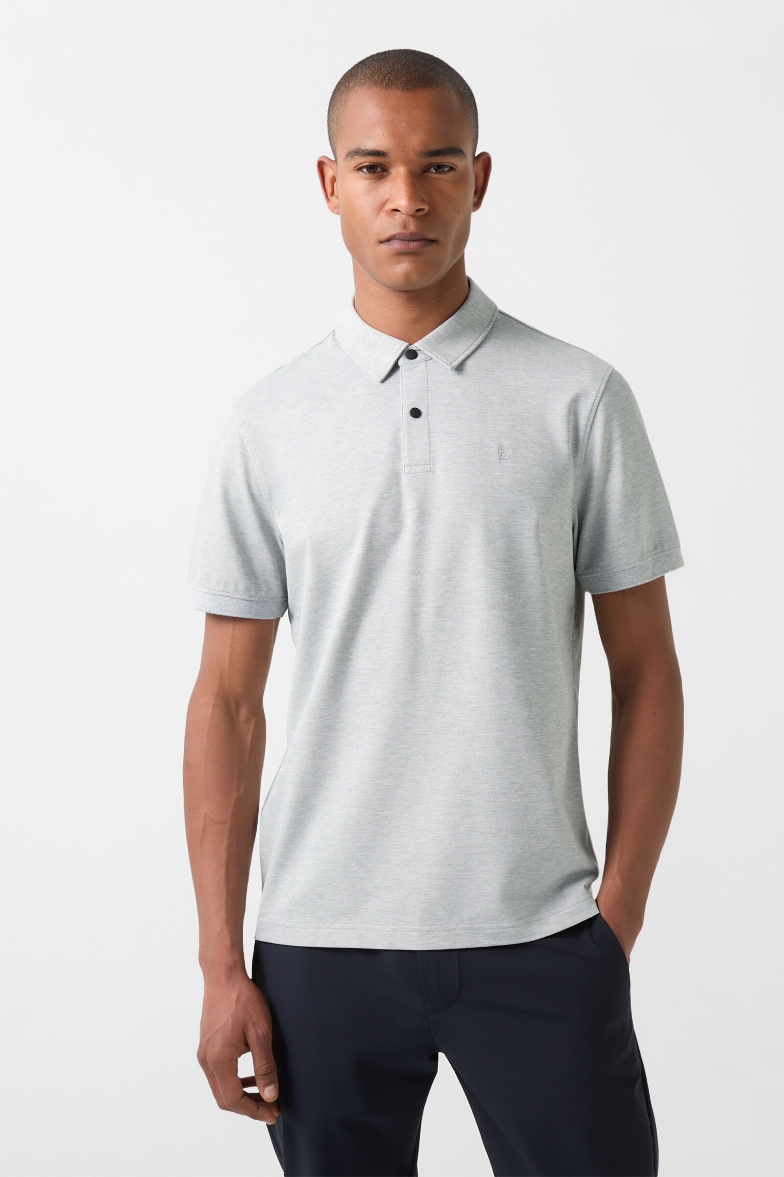 Timo Polo shirt in Light gray - 2