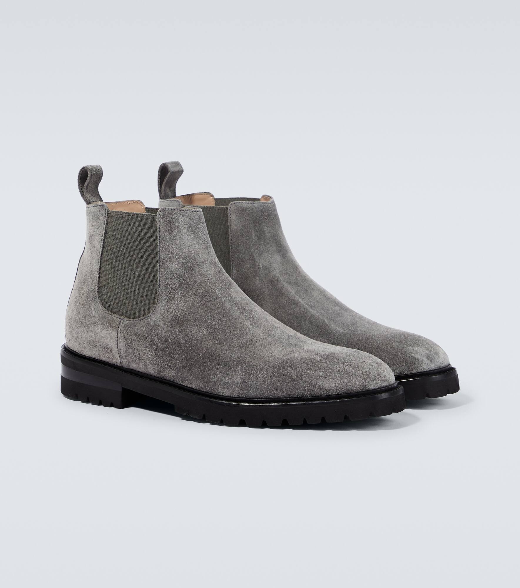 Brompton suede Chelsea boots - 5