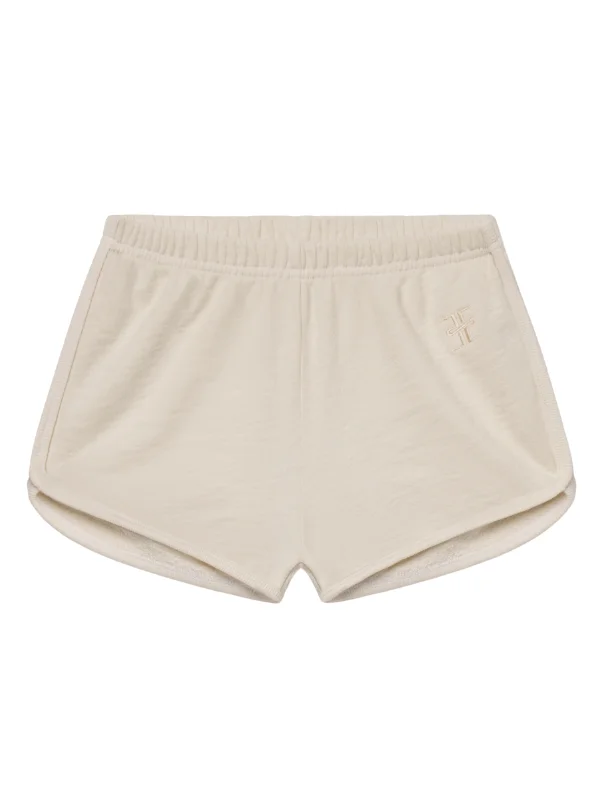 Mini Track Short in Bone - 1