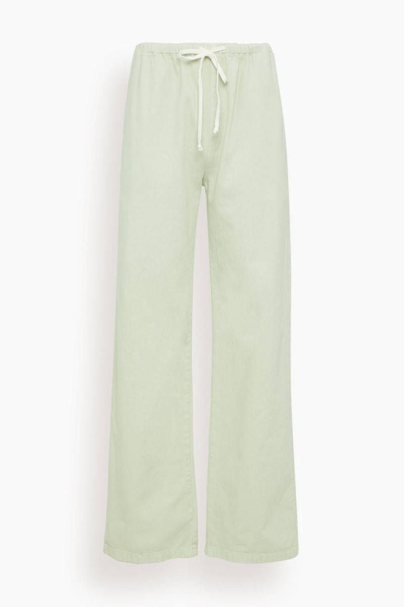 Pant in Pistachio Green 1
