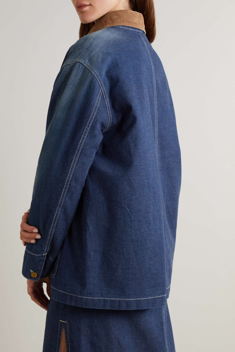 Denim Longline 재킷 4