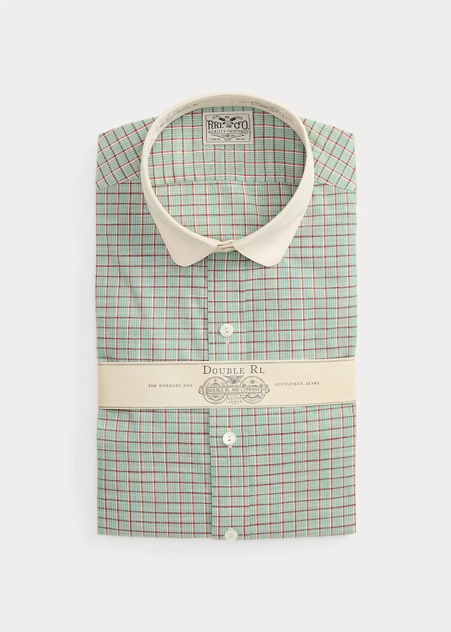 Slim Fit Checked Dobby Shirt - 1