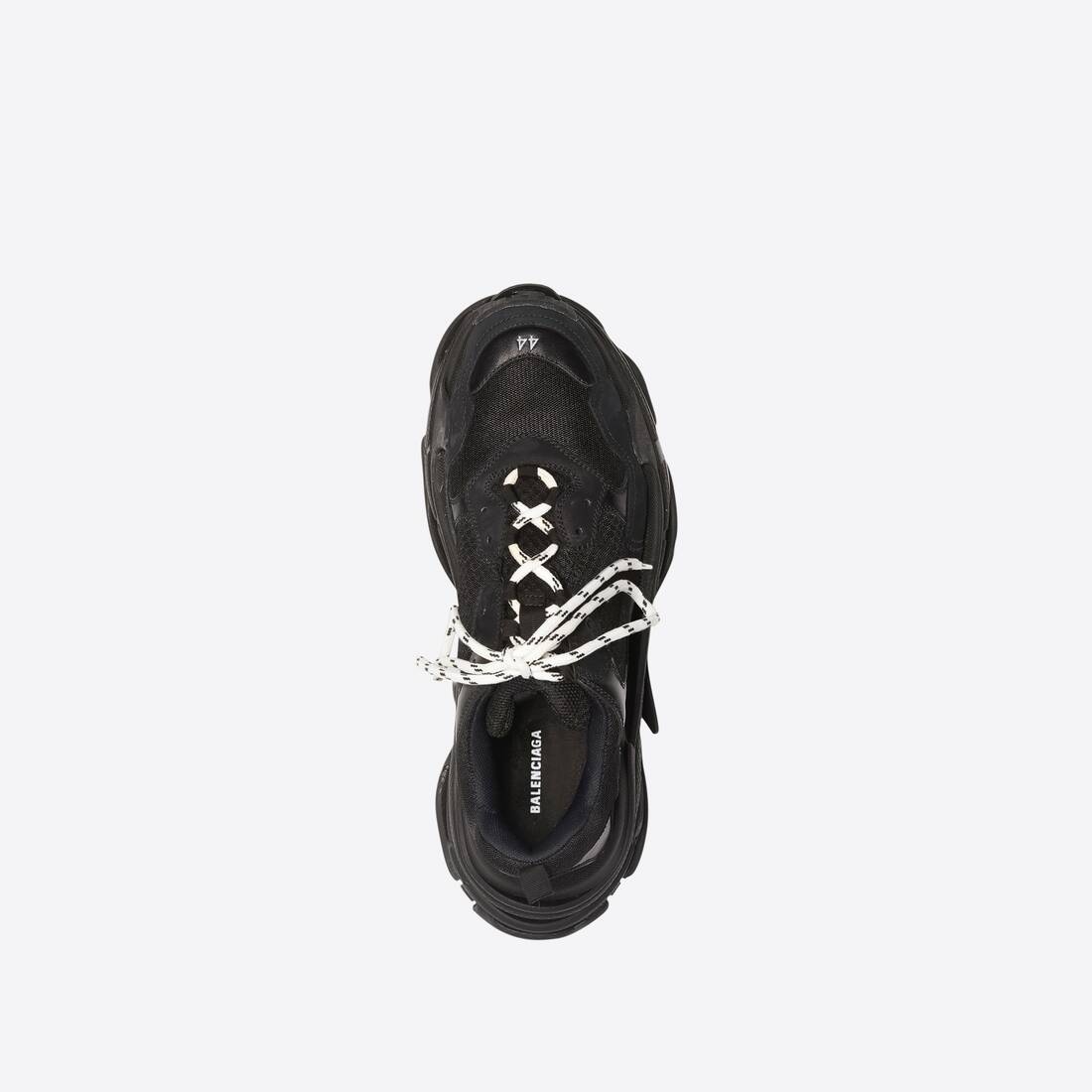 Men's Triple S Sneaker in Black - 4